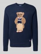 Polo Ralph Lauren Strickpullover aus Leinen-Baumwoll-Mix mit Kaschmir-...