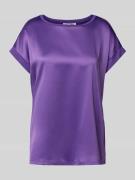 Christian Berg Woman T-Shirt mit Kappärmeln in Lila, Größe 42