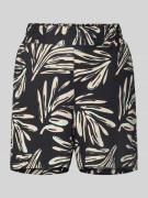 Tom Tailor Denim Relaxed Fit Shorts mit Strukturmuster in Black, Größe...