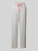Christian Berg Woman Pyjama-Hose mit elastischem Bund in Mittelgrau, G...