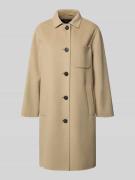 Weekend Max Mara Regular Fit Wollmantel mit einreihiger Knopfleiste Mo...