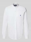 Polo Ralph Lauren Regular Fit Freizeithemd mit Label-Stitching und Ste...