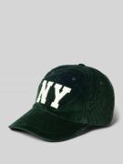 Polo Ralph Lauren Basecap aus Cord mit Label-Stitching in Dunkelgruen,...