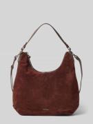 Coccinelle Hobo Bag mit Tragehenkel Modell 'REBEKKA' in Dunkelbraun, G...