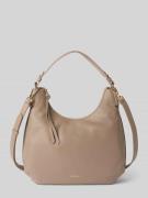 Coccinelle Hobo Bag mit Tragehenkel Modell 'REBEKKA' in Taupe, Größe 1