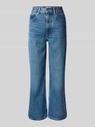 Tommy Hilfiger Wide Leg Jeans aus Lyocell in Bleu Melange, Größe 29/32