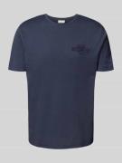 Gant Regular Fit T-Shirt mit Label-Stitching und Rundhalsausschnitt in...