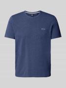 BOSS Regular Fit T-Shirt aus Baumwoll-Elasthan-Mix in Dunkelblau, Größ...