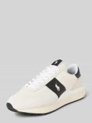 Polo Ralph Lauren Sneaker aus Leder-Mix mit Logo-Stitching Modell 'Tra...