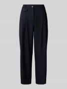 Cambio Stoffhose in verkürzter Passform Modell 'ERIN' in Dunkelblau, G...