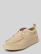 Tommy Hilfiger Loafer aus echtem Velours-Leder in Beige, Größe 40