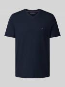 Tommy Hilfiger Regular Fit T-Shirt aus reiner Baumwolle in Marine, Grö...