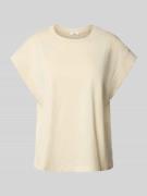 s.Oliver RED LABEL Relaxed Fit T-Shirt aus reiner Baumwolle in Sand, G...