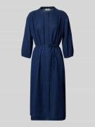 s.Oliver RED LABEL Loose Fit Freizeitkleid aus reiner Baumwolle in Jea...