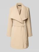 Lauren Ralph Lauren Mantel mit breitem Kragen und Bindegürtel in Sand,...