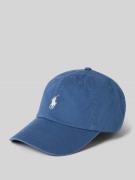 Polo Ralph Lauren Basecap mit Logo-Stitching in Jeansblau, Größe 1
