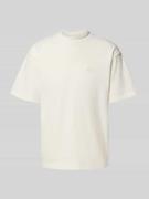 PROHIBITED T-Shirt mit Rundhalsausschnitt in Offwhite, Größe L
