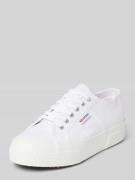 Superga Sneaker mit Label-Detail Modell '2740 PLATFORM' in Weiss, Größ...