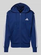 adidas Sportswear Sweatjacke mit Viskose-Anteil und Label-Stitching in...