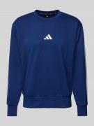 adidas Sportswear Sweatshirt mit Label-Stitching in Marine, Größe XL