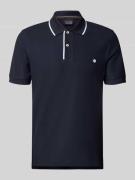 Christian Berg Men Regular Fit Poloshirt aus reiner Baumwolle in Marin...