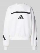 adidas Sportswear Sweatshirt mit Logo und Rundhalsausschnitt in Weiss,...