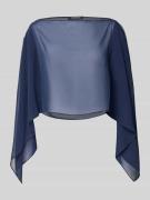 Swing Stola aus Chiffon in Marine, Größe S