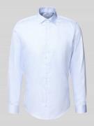 SEIDENSTICKER Slim Fit Business-Hemd mit Kentkragen in Bleu, Größe 38