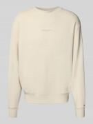Tommy Jeans Comfort Fit Pullover aus reiner Baumwolle in Sand, Größe X...