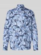 ETERNA Comfort Fit Business-Hemd mit Kentkragen in Bleu, Größe 46