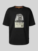 BOSS Orange Regular Fit T-Shirt aus reiner Baumwolle Modell 'WAGON' in...