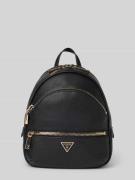 Guess Rucksack in Leder-Optik Modell 'Manhattan' in Black, Größe 1