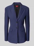 HUGO Slim Fit Blazer mit Reverskragen Modell 'Asmalla' in Marine, Größ...