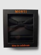 Monti Fliege aus Seide in Black, Größe 1