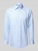 ETERNA Modern Fit Business-Hemd mit Knopfleiste in Bleu, Größe 42