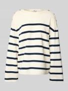 Tommy Hilfiger Relaxed Fit Langarmshirt aus reiner Baumwolle in Weiss,...