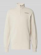 G-Star Raw Sweatshirt mit Troyer-Kragen in Offwhite, Größe L