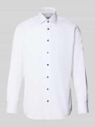 ETERNA Regular Fit Business-Hemd mit Kentkragen in Weiss, Größe 41