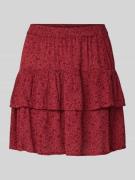 Only Ausgestellter Mini-Rock aus reiner Viskose Modell '30 BERYL' in K...