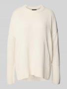 ARMANI EXCHANGE Oversized Strickpullover mit gerippten Abschlüssen in ...