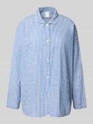 CCDK Copenhagen Pyjama-Oberteil mit Knopfleiste Modell 'Amanda' in Bla...