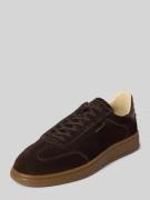 Gant Sneaker aus Leder mit Schnürung Modell 'Cuzmo' in Dunkelbraun, Gr...