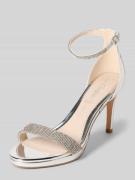 Buffalo Sandalette mit Ziersteinen Modell 'MONROE 2' in Silber, Größe ...