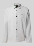 BOSS Green Relaxed Fit Freizeithemd mit Odor Control in Hellgrau, Größ...