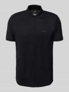 BOSS Green Regular Fit Poloshirt aus reiner Baumwolle in Black, Größe ...