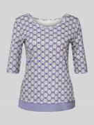 Marc Cain T-Shirt mit 1/2-Ärmel in Lavender, Größe 34