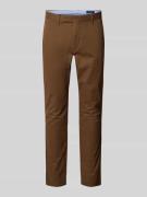 Polo Ralph Lauren Stoffhose mit Gesäßtaschen in Hellbraun, Größe 30/32