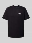 Balr. T-Shirt mit Logo und Rundhalsausschnitt in Black, Größe L