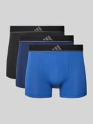 adidas Sportswear Trunks mit Label-Detail im 3er-Pack in Marine, Größe...
