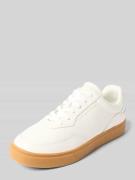 Tommy Hilfiger Low Top Sneaker aus echtem Rindsleder in Offwhite, Größ...